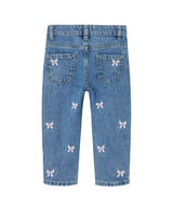 Medium blå - Medium blue Denim - Name it - Jeans - Sløjfer - 13232569