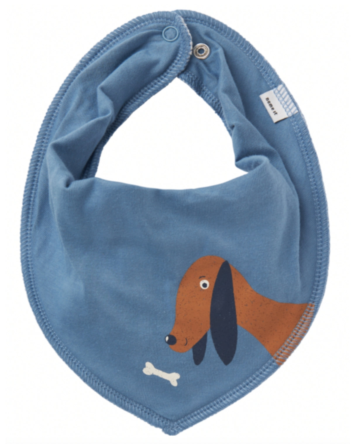 Blå/hvid - Cornet Blue - Name it - hagesmæk - 2 pak - hunde - 13232721