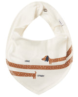 Blå/hvid - Cornet Blue - Name it - hagesmæk - 2 pak - hunde - 13232721