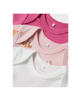 Blue - Dark Denim - Name it - 3-pack - Bodystocking - Rummet - 13232738