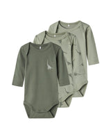 Green - Agave green - Name it - 3-pack - Bodystocking - dinosaur - 13232737