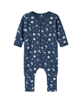 Blå - Dark Denim - Name it - Natdragter (med lynlås) - 2-pack -  rummet - 13232746