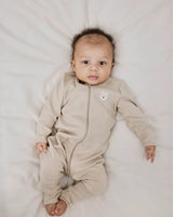 Offwhite - Oxford Tan - Name it - Natdragter (med lynlås) - 2-pack - bamser - 13232751