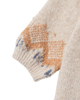 Sand - payote melange - Name it - strik - cardigan - 13233131