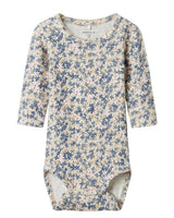Blå - Summer sand - Name it - body med blomster - 13233398