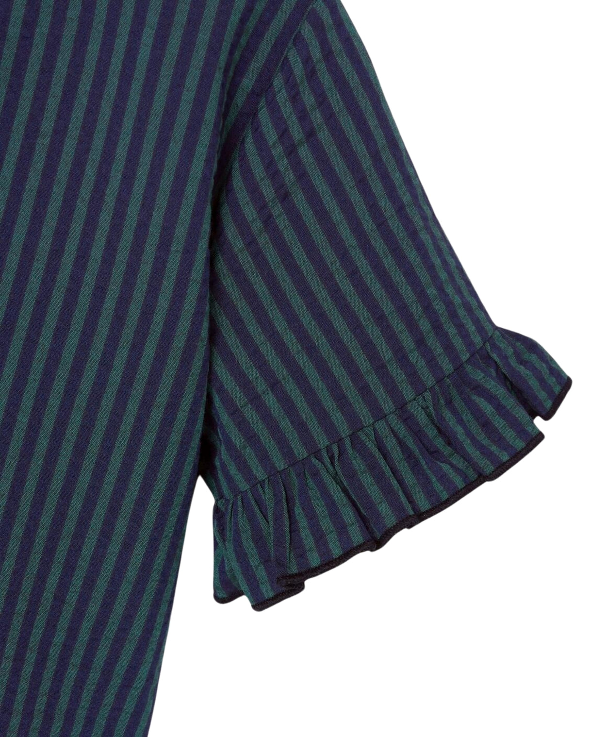 Grøn/blå - Dark sapphire - name it - bluse - 13233412