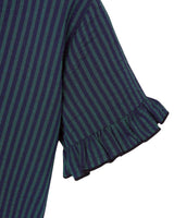 Grøn/blå - Dark sapphire - name it - bluse - 13233412