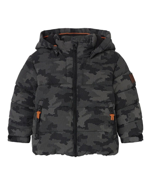 Sort - Black - Name it - Puffer - Jakke - 13233982