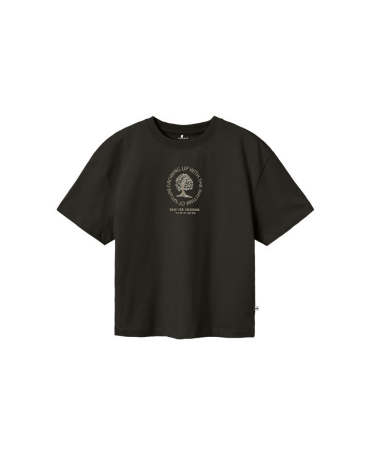 Sort - Black - Name it - T-shirt - 13234017