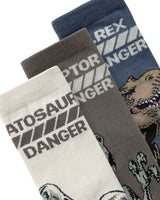 Blue - Bering Sea - Name it - Socks - dino - Jurassic park - 3 pack - 13234042