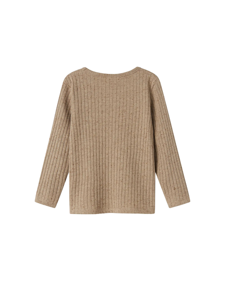 Sand - pure cashmere - LilÁtelier - rib bluse - 13234296