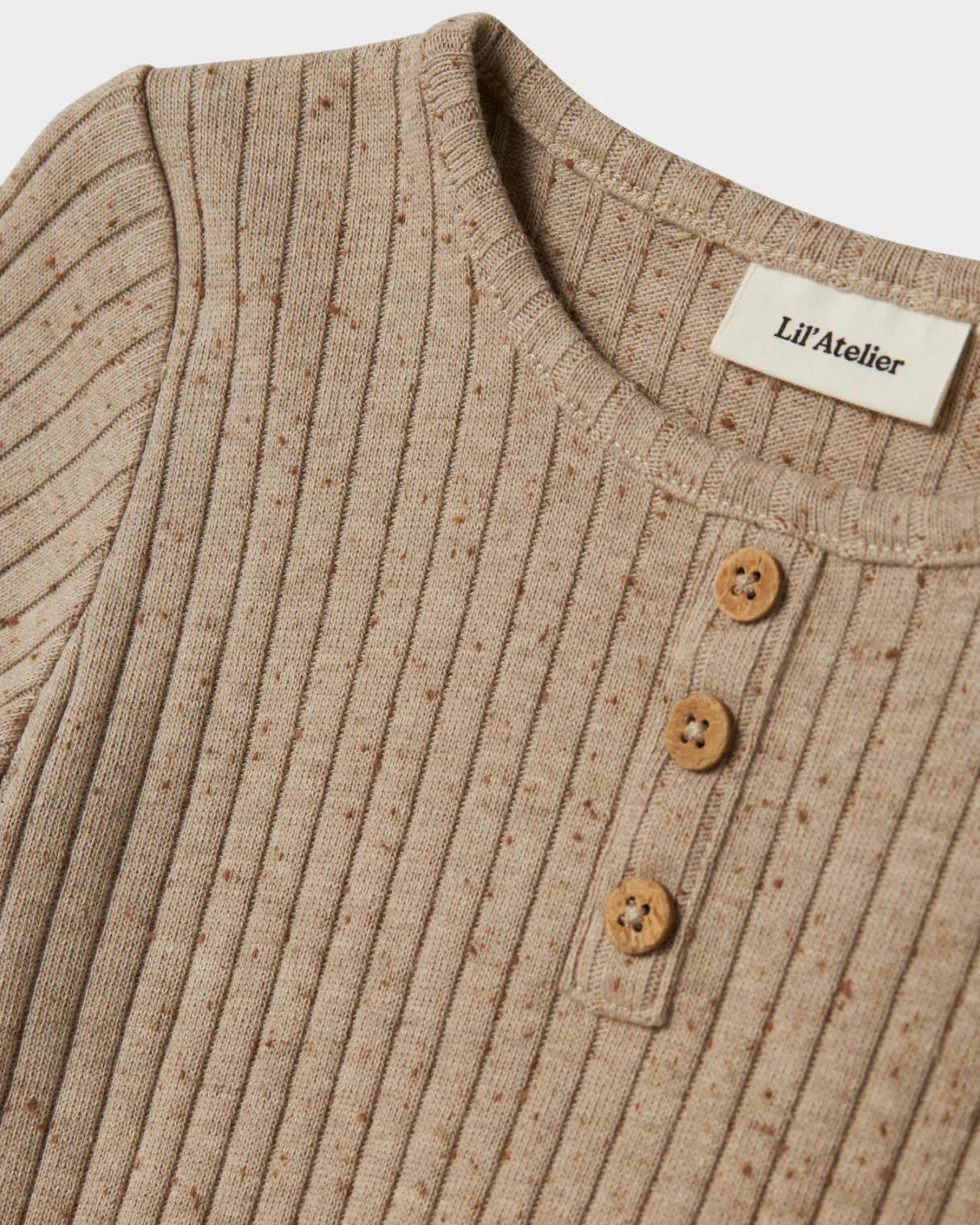 Sand - pure cashmere - LilÁtelier - rib bluse - 13234296