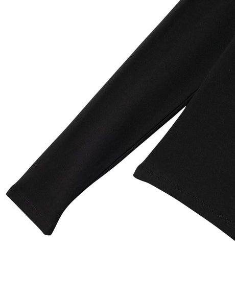 Sort - Black - Name it - langærmet bluse - 13234437