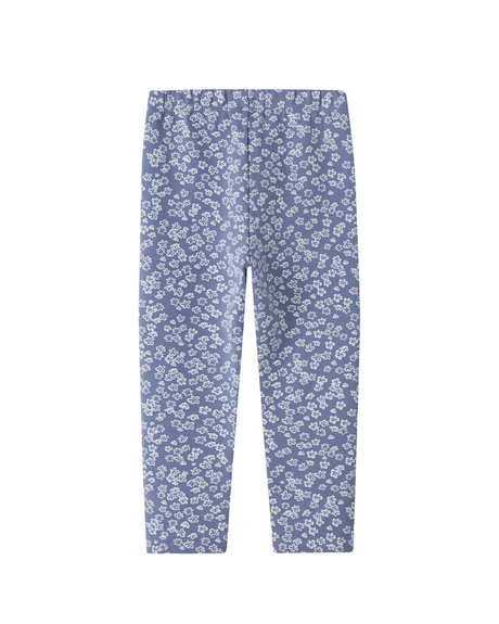 Name it Blue Ice Floral Sketch Leggings - 13234445