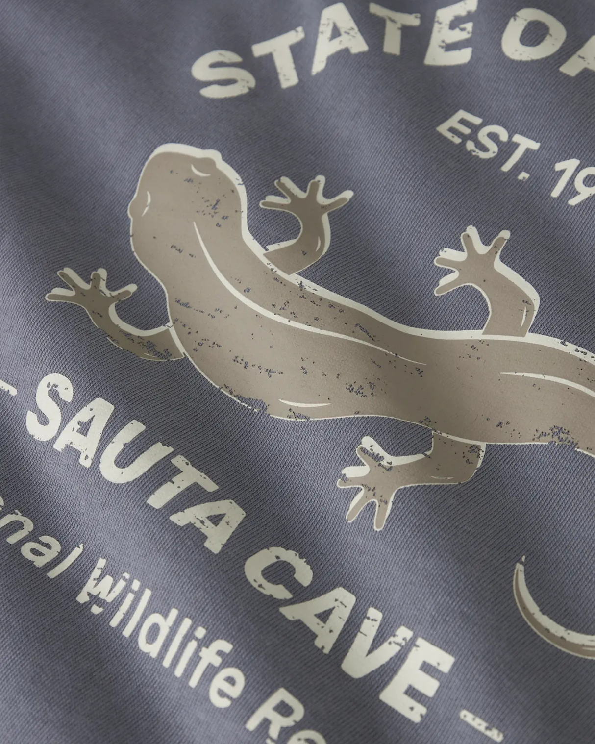 Blå - Tradewins/Sauta Cave - Name it - Sweatshirt - "State of Alabama" - 13234447