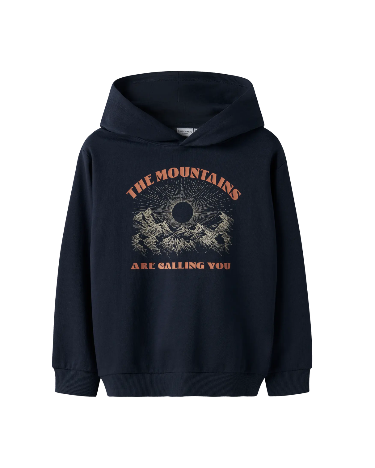 Blå - Navy Blazer - Name it - Sweatshirt - "The Mountains" - 13234447