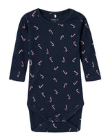 Blå - Dark Sapphire - Name it - rib - sukkerstokke - 13234486