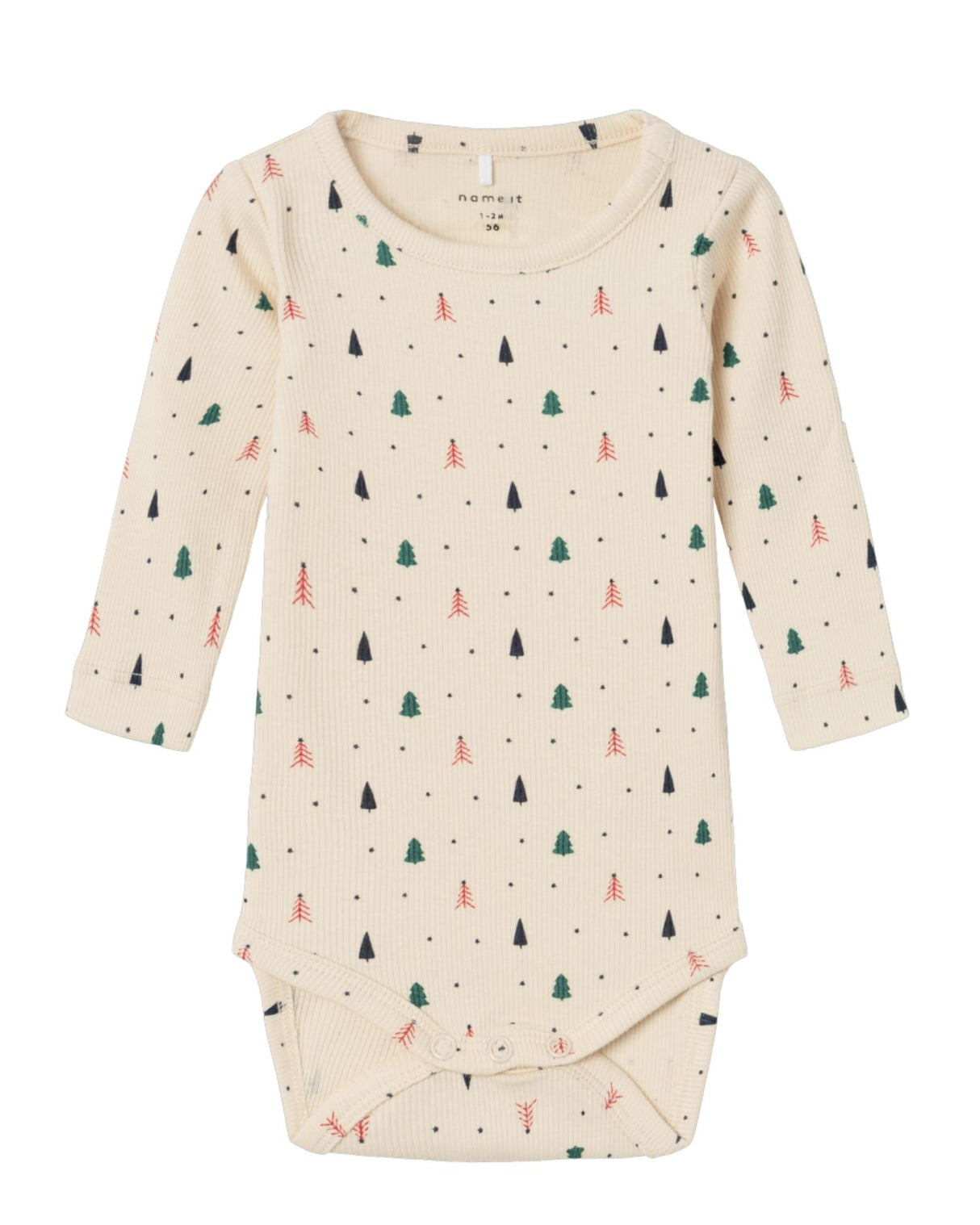 Offwhite - Summer Sand - Name it - rib - juletræer - 13234486