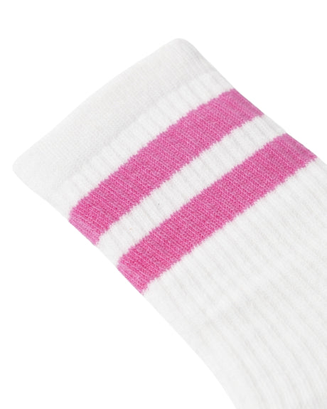 Hvid - phlox pink - Name it - strømper - 13234833