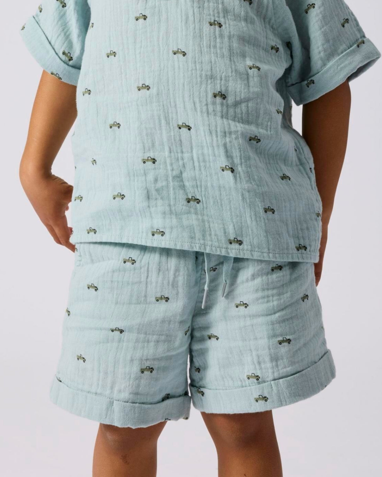 Blå - gray mist - name it - shorts - 13235008