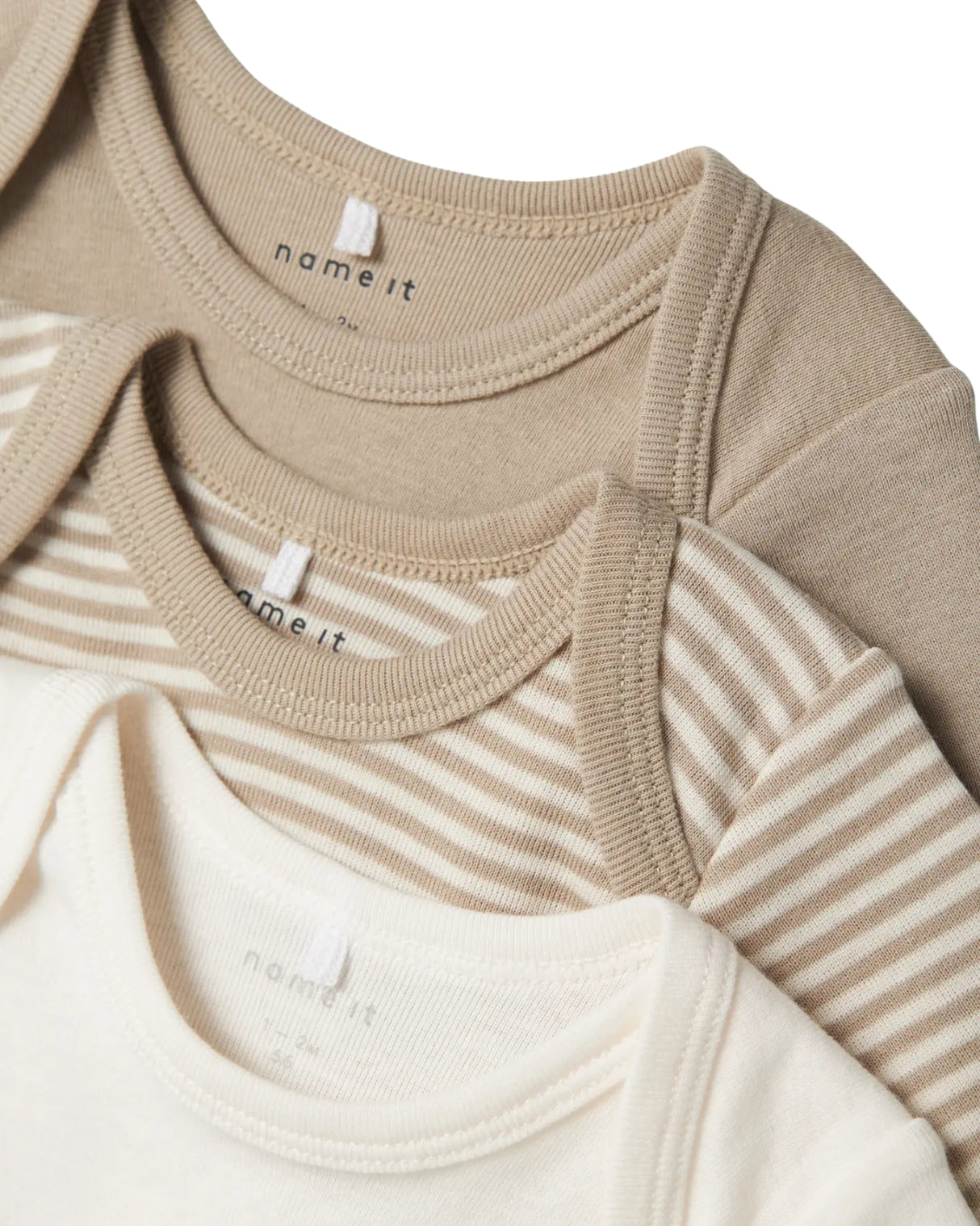 Sand - Pure Cashmere - Name it - 3-pack - Bodystocking - whale - 13235147