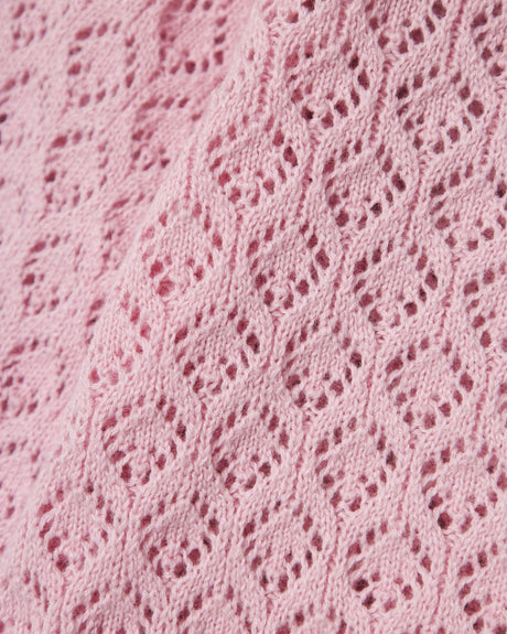 Lyserød - Corsage - Name it - Strik - Krave - 13235303