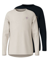 Sort - hvid - Name it - 2 pak bluser - 13235578