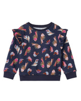 Purple - Peacoat - Name it - Sweatshirt - birds - 13235824