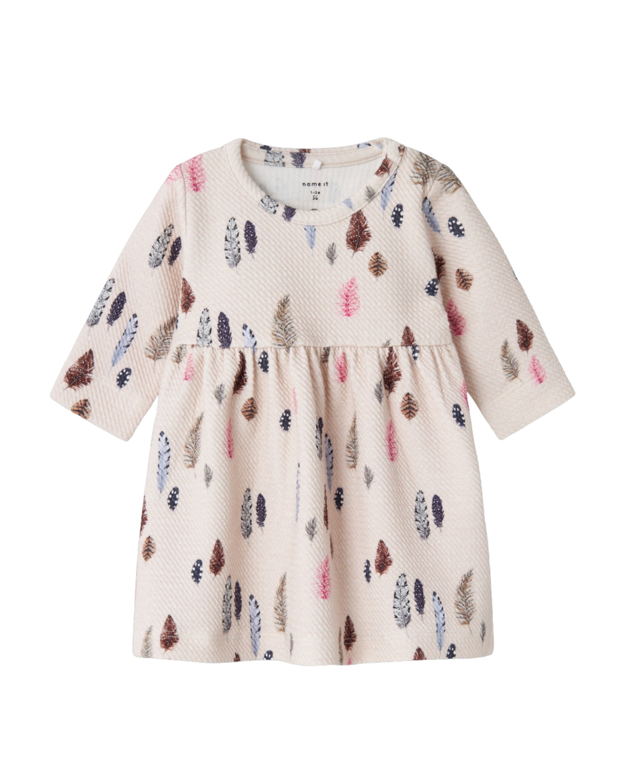 Offwhite - Crystal Grey - Name it - Kjole - fjer - 13235838