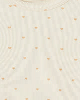 Sand - Turtledove - Lil'Atelier - Blouse - Hearts - Rib - 13235931