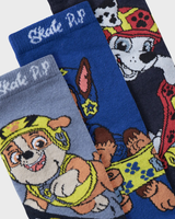 Grå - Flint Stone - Name it - 3pack - Paw Patrol - Strømper - 13236306
