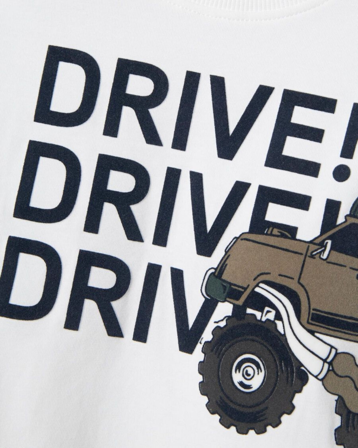 Hvid - Bright White - Name it - Langærmet Bluse - Monster Truck - 13236458