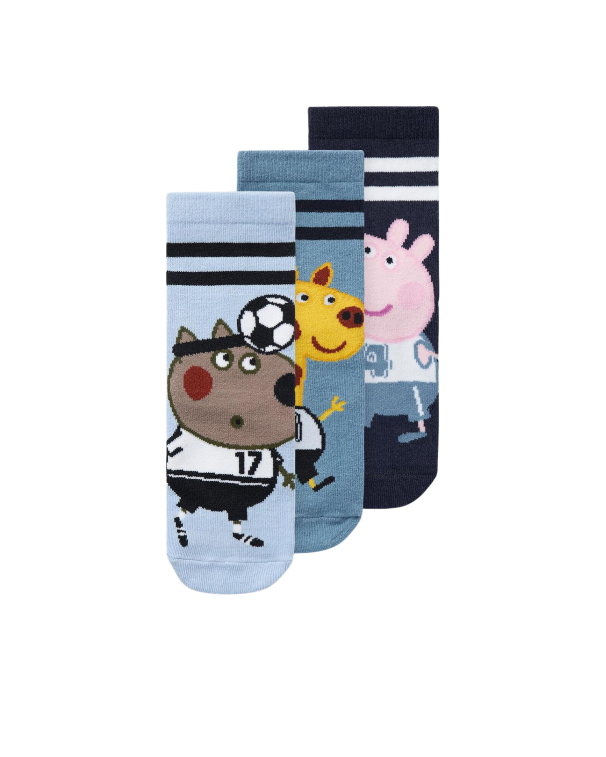 Blå - Dark Sapphire - Name it - 3pack - Strømper - Gurli Gris - 13236906