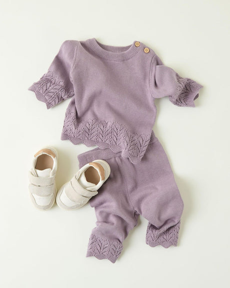 Lilla - Elderberry - Name it - Strik - Bukser - 13237267