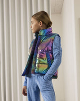 Lilla - Metallic - Amethyst Orchid - Name it - Vest - 13237542