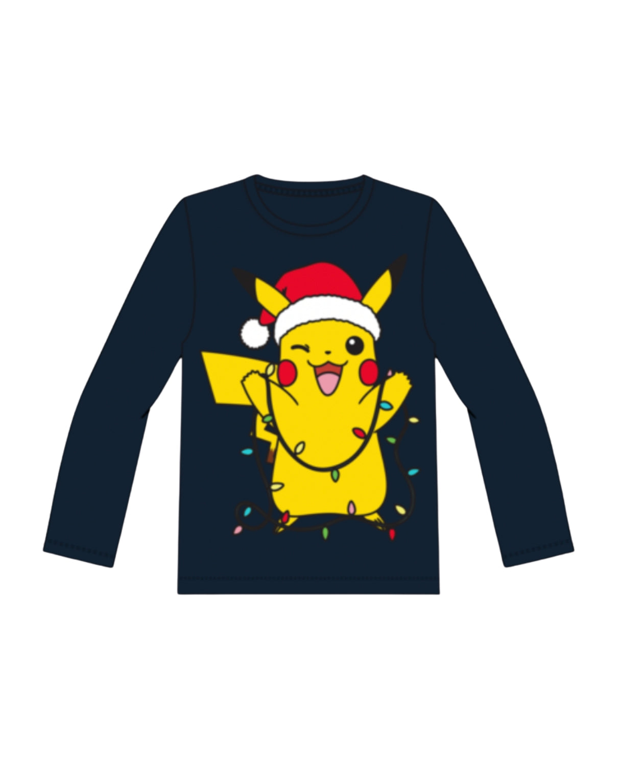 Blå - dark sapphire-  Name it - Pokemon jule bluse - 13237691