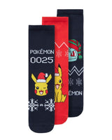 Navy/rød - Dark Sapphire - Name it - Sokkker - 3 pak - Pokemon - Jul - 13237694