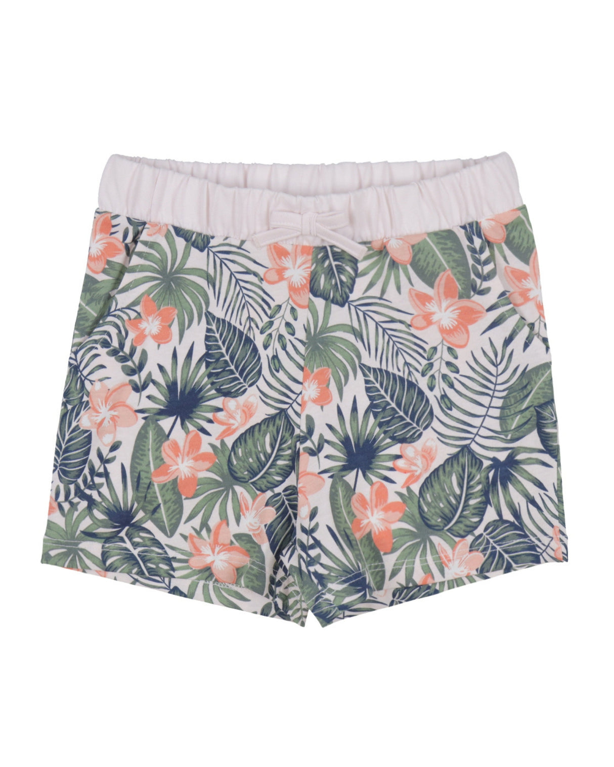 Offwhite - Bright White - Name it - Shorts - Blomster - 13237708
