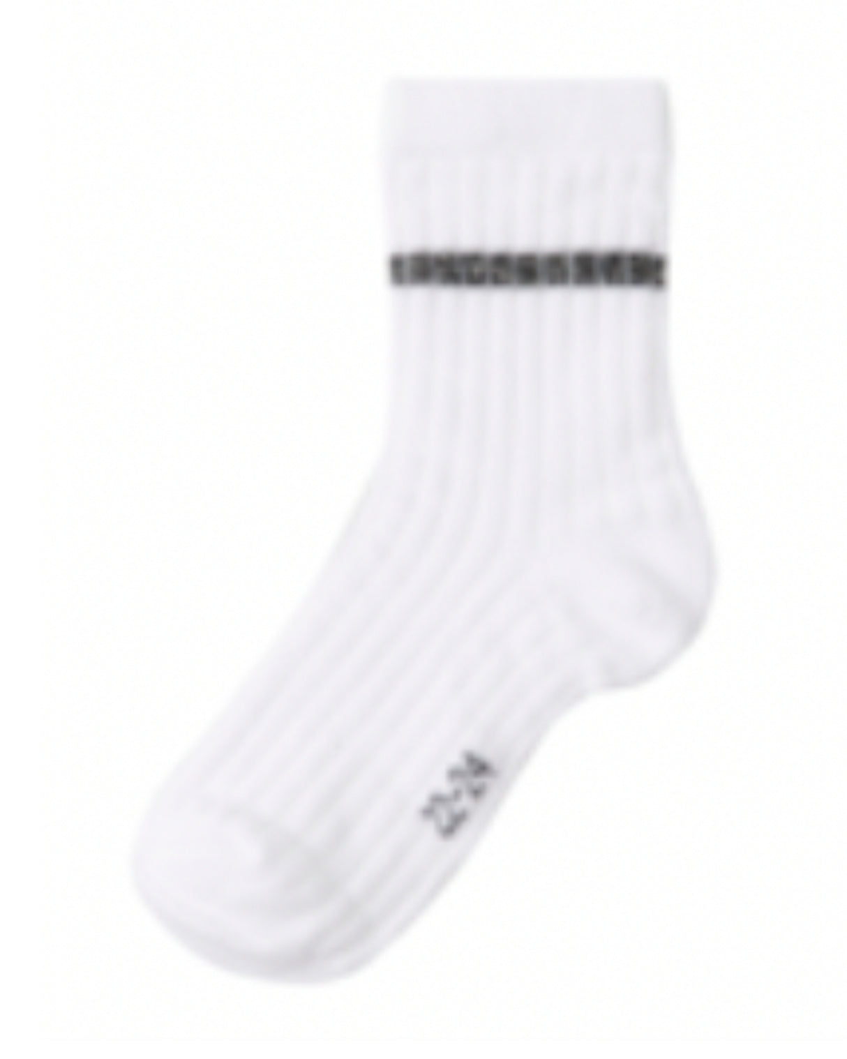 Hvid/sand - bright white BLACK - Name it - sokker - sand stribe - 13238174