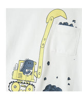 Hvid - Bright white/Tractor di - Name it - t-shirt - 13238183