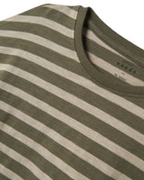 Grøn - Dusty Olive - Name it - Bluse - Striber - 13238187