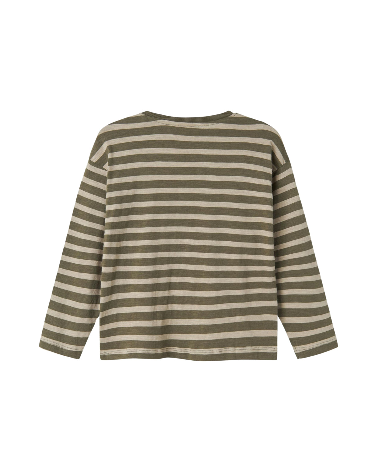 Grøn - Dusty Olive - Name it - Bluse - Striber - 13238187