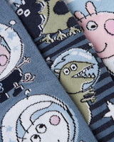 Mørkeblå - 3pak - Navy - Peppa Pig - Gustav Gris - Rum - 13238376
