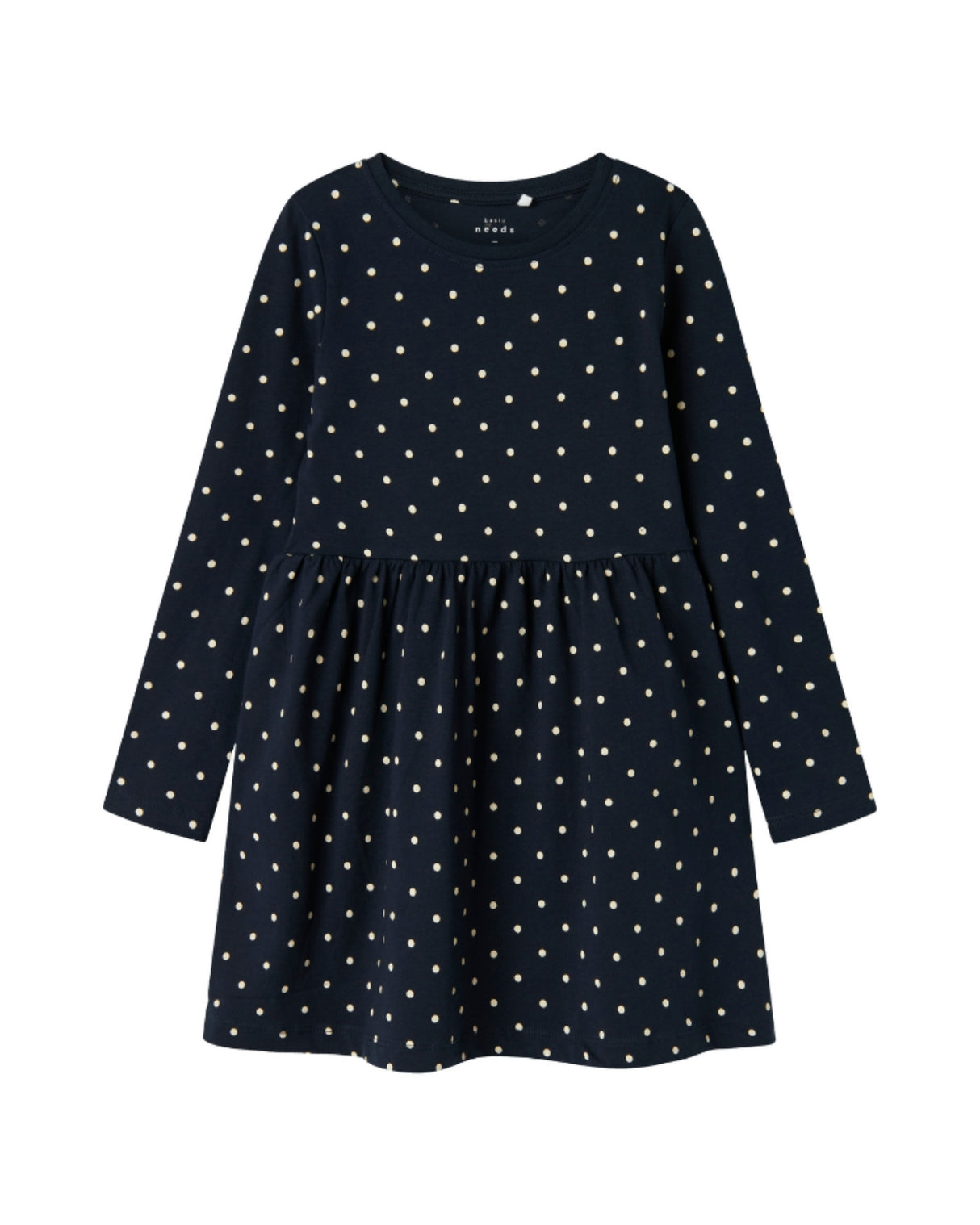 Navy - Dark Sapphire - Name it - Kjole - Prikker - 13238394