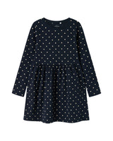 Navy - Dark Sapphire - Name it - Kjole - Prikker - 13238394