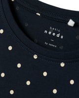 Navy - Dark Sapphire - Name it - Kjole - Prikker - 13238394