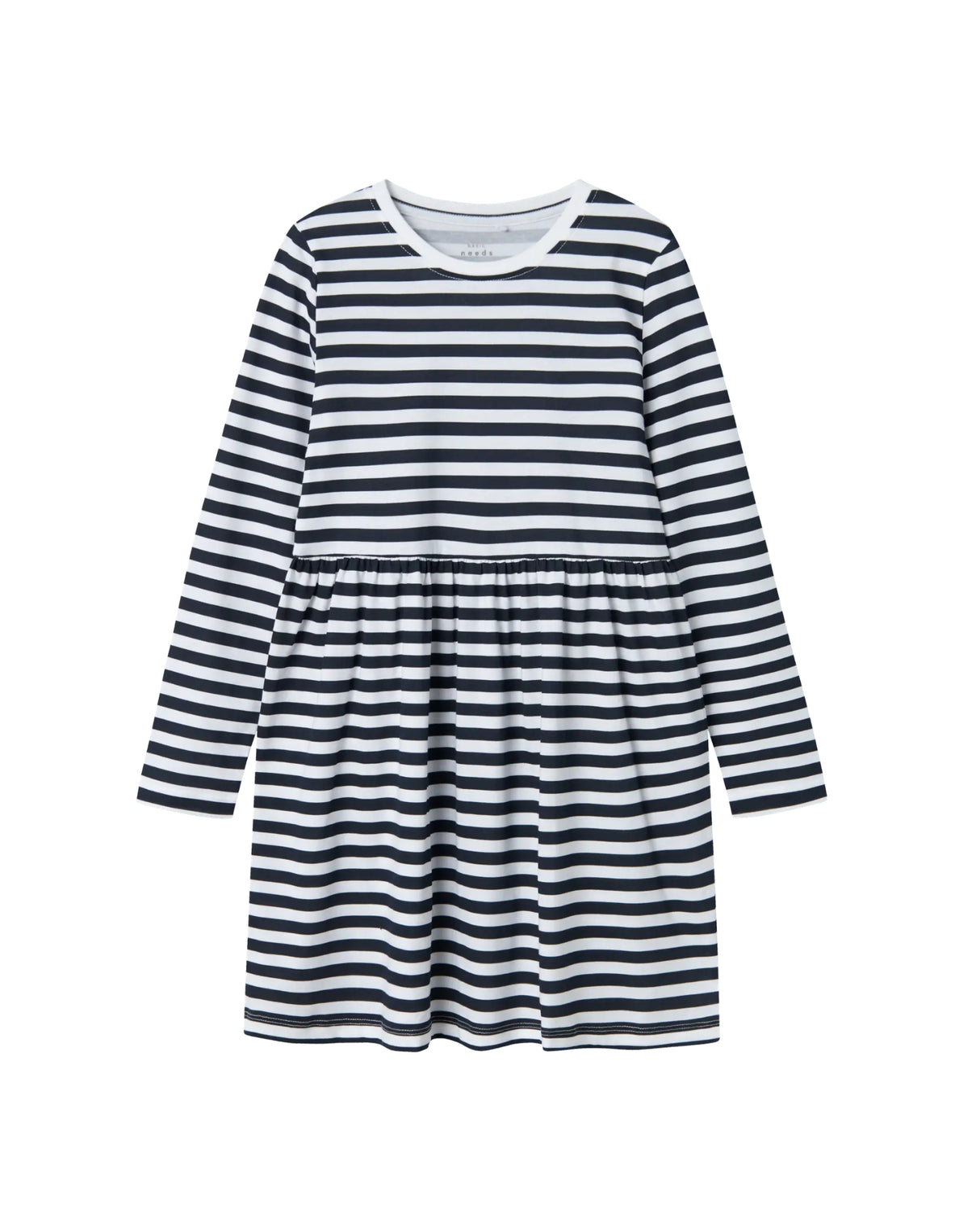 White/Black - Bright White - Name it - Dress - Stripes - 13238394