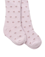 Lyserød/Navy - Windsome Orchid/Dark Sapphire - Name it - Strømpebukser - hjerter - 13238442