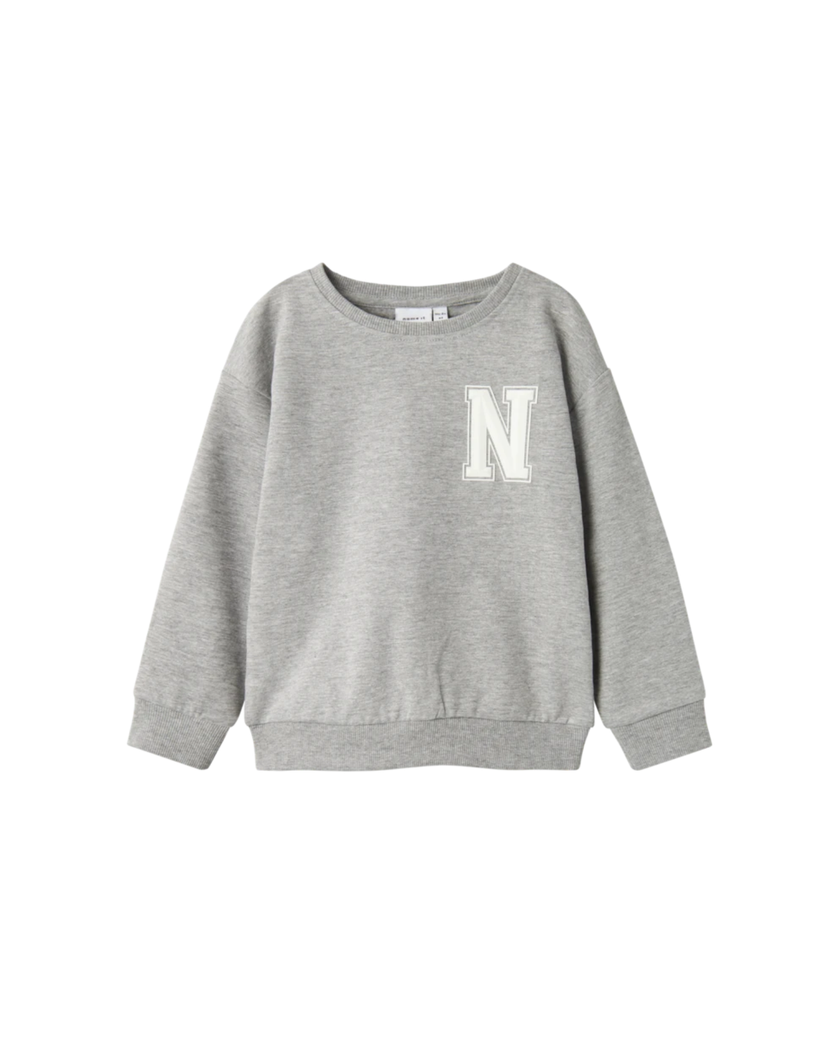 Grå - Grey Melange - name it  - Sweatshirt - 13238931