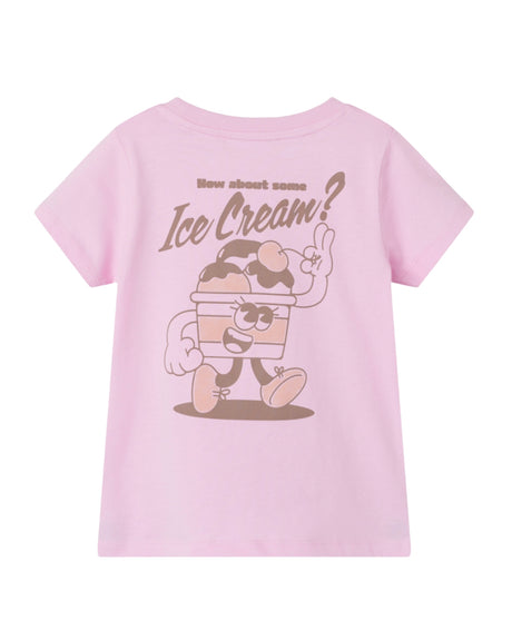 Lyserød - Rosebloom - Name it - t-shirt - 13239011